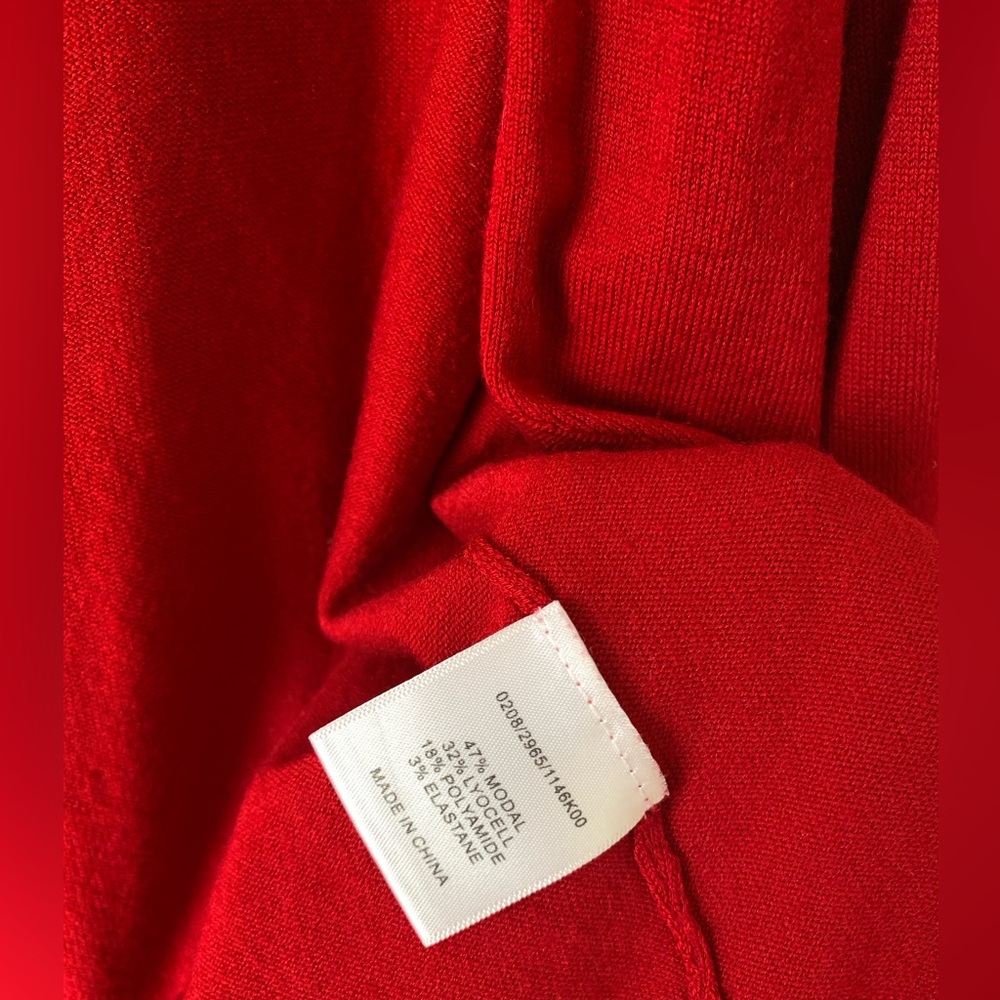 Hobbs red cardigan - size 12 - Picture 4 of 6